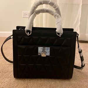 Michael Kors Vivianne large satchel black